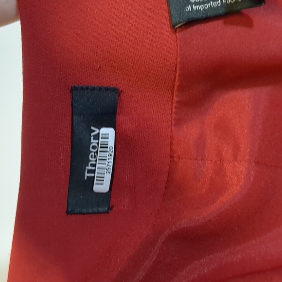 Theory Lindrayia Admiral Open Front Fashion Jacket Blazer Size 12 - Picture 9 of 10